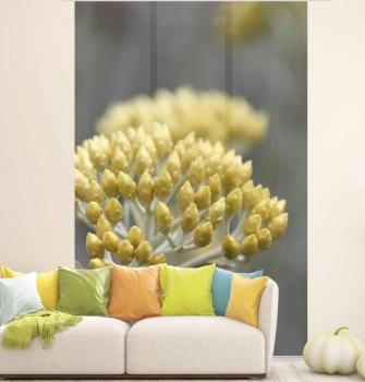 chenvorhang Helichrysum  3er Set, Schiebegardine, Schiebegardinen, blickdicht, Flächenvorhang blickdicht, Schiebevorhang,